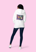 Load image into Gallery viewer, The Bridges Ruby Cropped Women's Hoodie