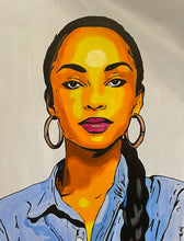 Load image into Gallery viewer, Woman in gold painting | Famous paintings of women's faces | https://artbyjeffbeckham.com