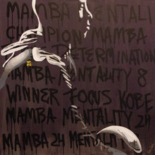 Load image into Gallery viewer, Mamba Mentality | Abstract painting | Portrait painting