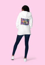 Load image into Gallery viewer, The Bridges Ruby Cropped Women&#39;s Hoodie
